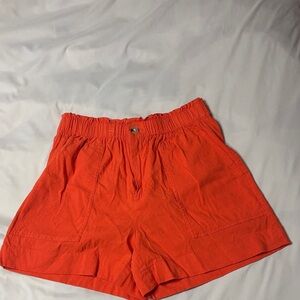 Women's Orange Shorts